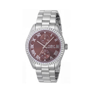 Invicta Specialty 47438 Silver Stainless Steel Unisex Watch, 36mm