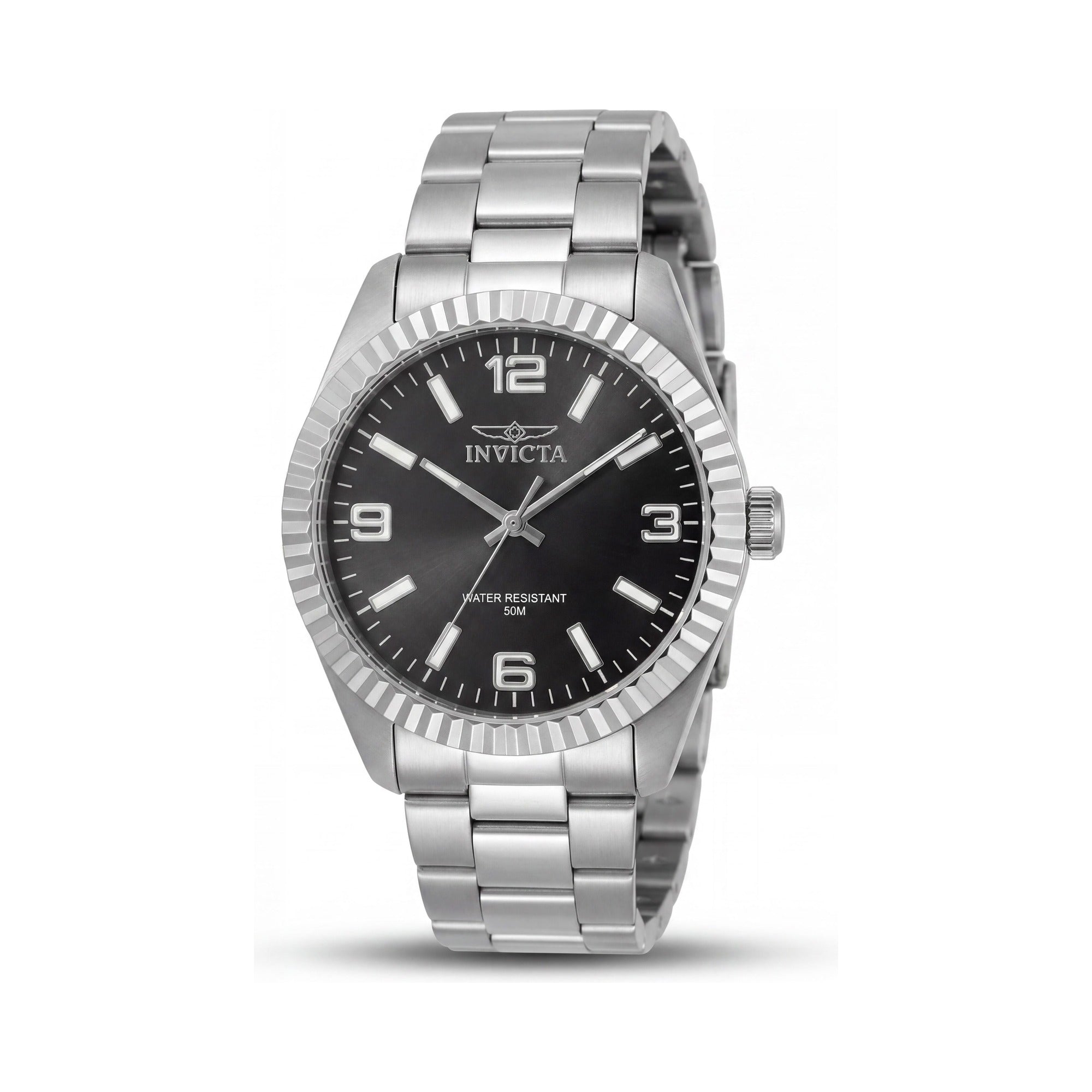 Invicta Specialty 47448 Unisex Watch, Black Dial Stainless Steel 43mm, Photo 1
