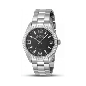 Invicta Specialty 47463 Black Dial Stainless Steel Unisex Watch, 36mm