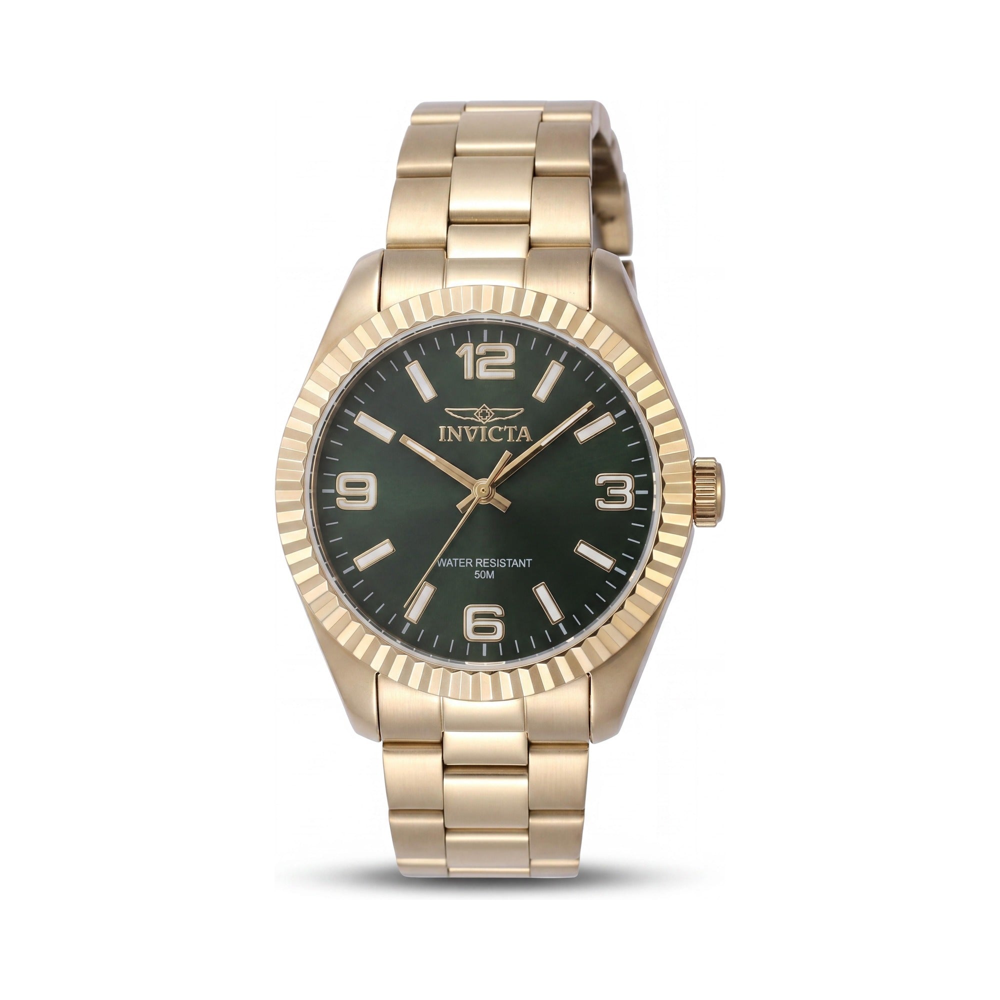 Invicta Specialty 47474 Unisex Watch, Gold Dial Stainless Steel 36mm, Photo 1