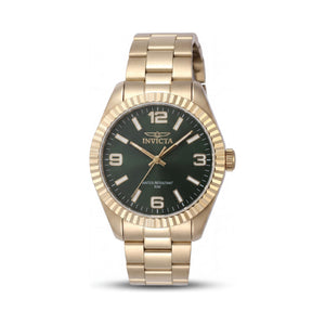 Invicta Specialty 47474 Gold Dial Stainless Steel Unisex Watch, 36mm