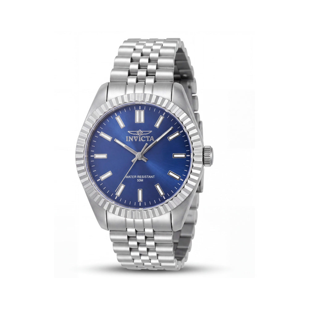 Invicta 47497 Silver Stainless Steel Unisex Watch, 36mm