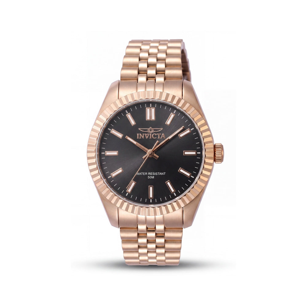 Invicta Specialty 47508 Gold Stainless Steel Unisex Watch, 36mm