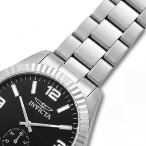 Invicta Specialty 49318 Unisex Watch — side view, Stainless Steel case 43mm