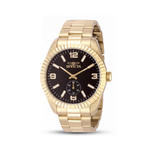 Invicta Specialty 49389 Gold Stainless Steel Unisex Watch, 43mm