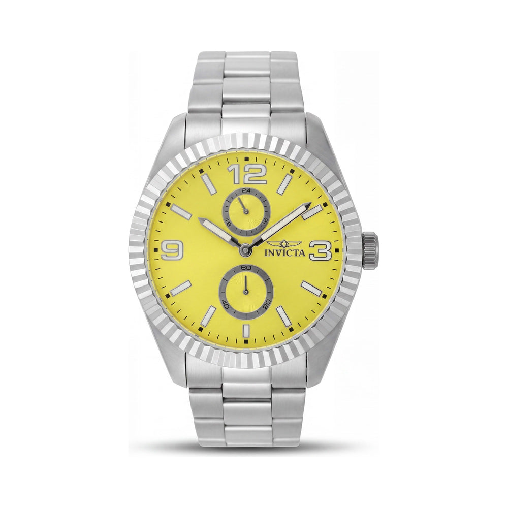 Invicta Specialty 49528 Silver Stainless Steel Unisex Watch, 43mm
