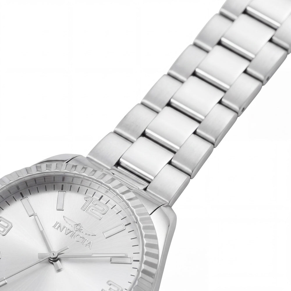 Invicta Specialty 49671 Unisex Watch — side view, Stainless Steel case 43mm