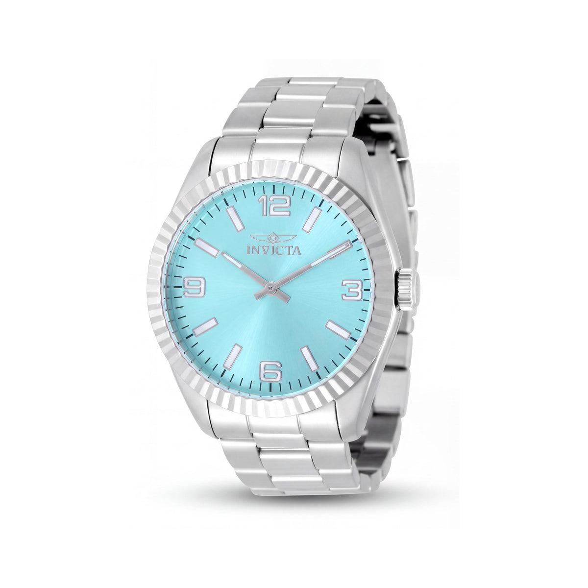 Reloj Invicta Specialty 50572 de cuarzo con brazalete de acero inoxidable, esfera azul, caja de 43 mm, resistencia al agua de 5 ATM, Photo 1