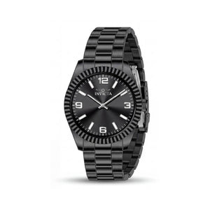 Invicta Specialty 50573 Black Stainless Steel Unisex Watch, 43mm