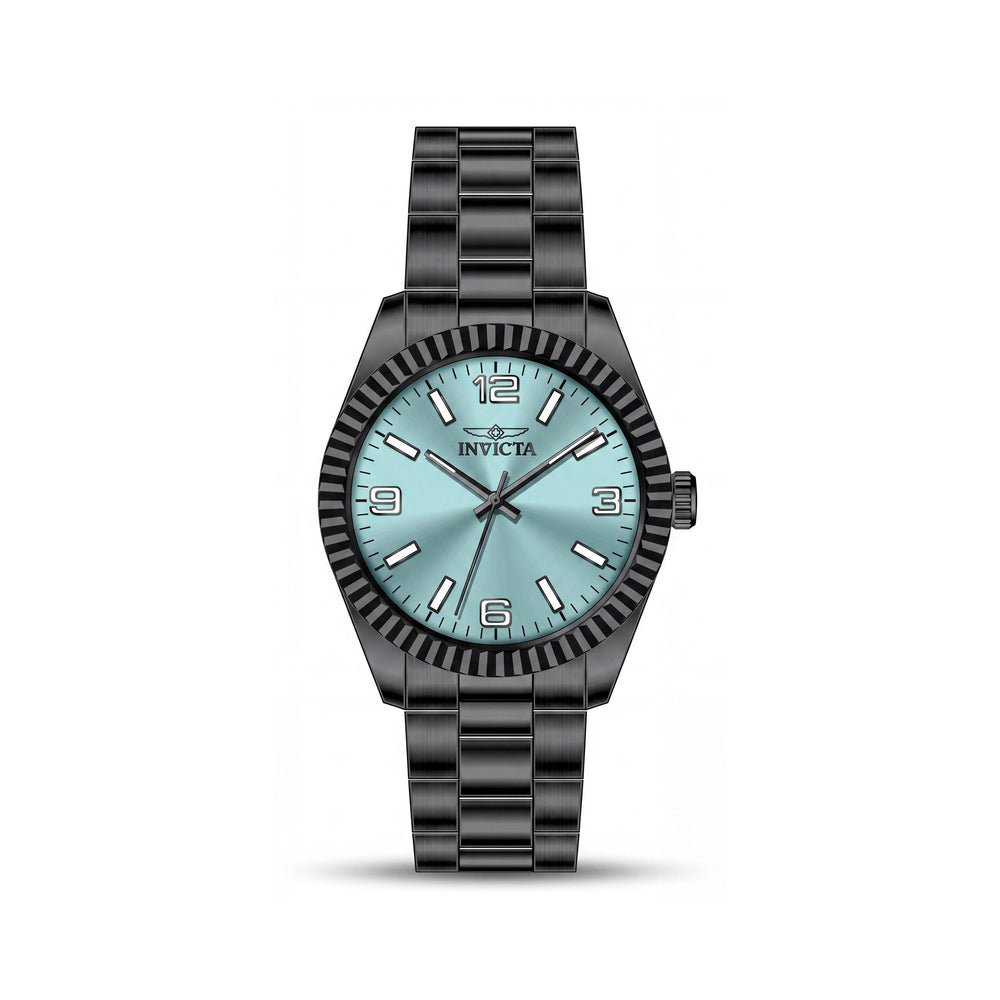 Invicta Specialty 50574 Black Stainless Steel Unisex Watch, 43mm