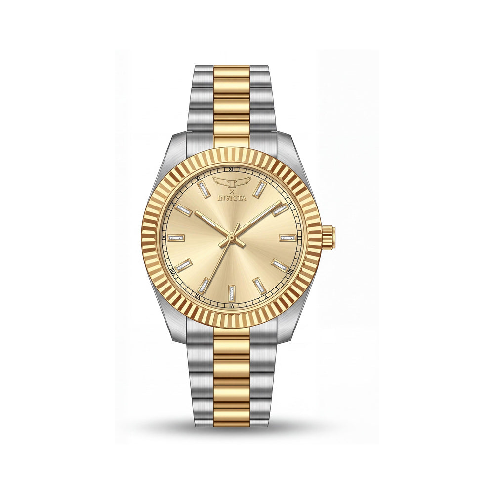 Invicta Specialty 69009 Silver Metal Unisex Watch, 40mm