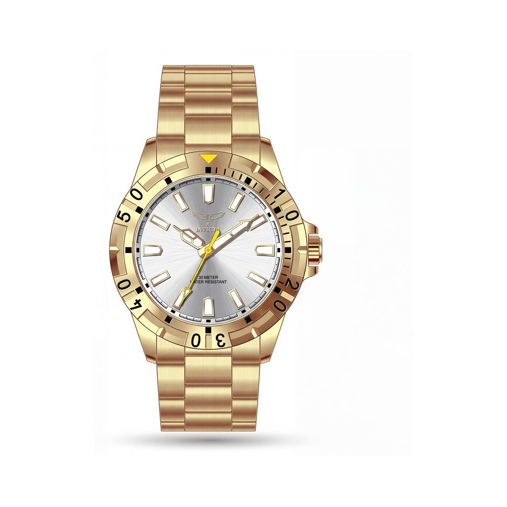 Invicta Specialty 69031 Gold Metal Unisex Watch, 42mm
