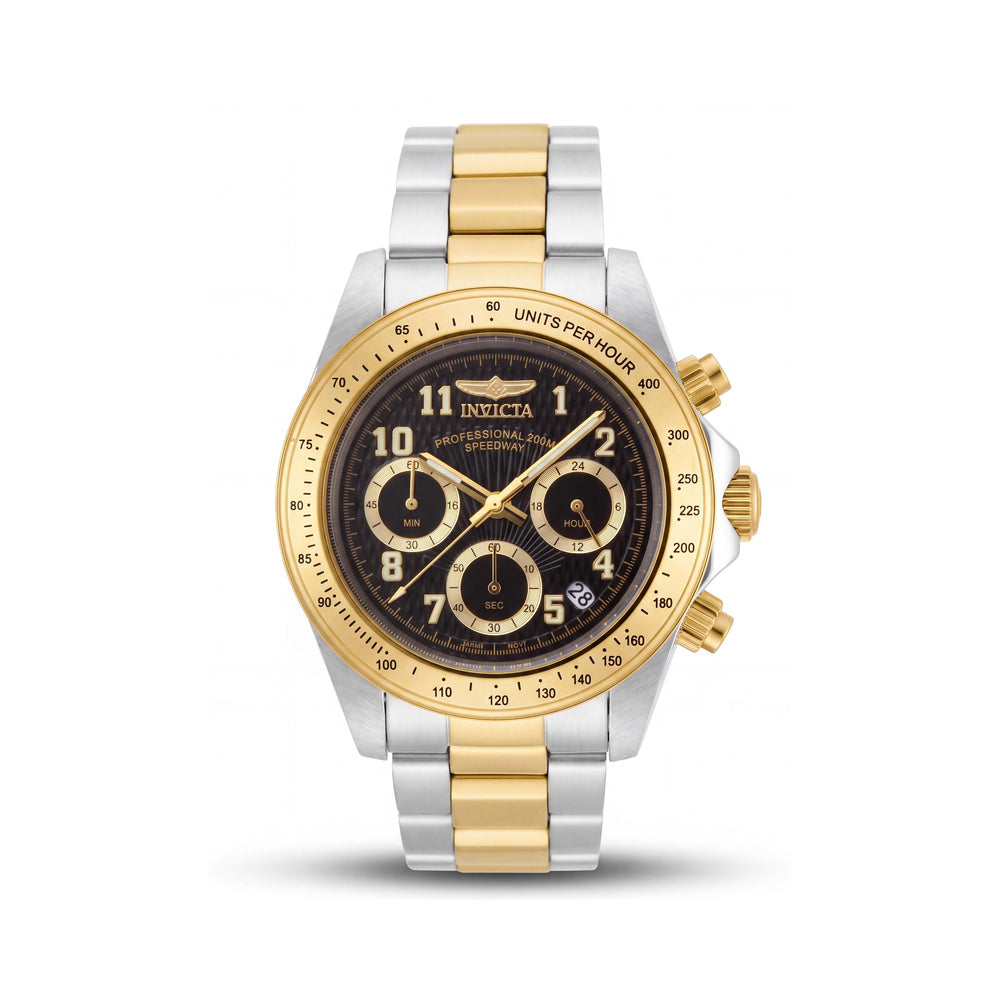 Invicta Speedway 17027 Silver Stainless Steel Men's Watch, 39mm