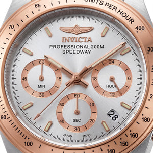 Invicta Speedway 17030 Unisex Watch — front view, Quartz movement 39mm