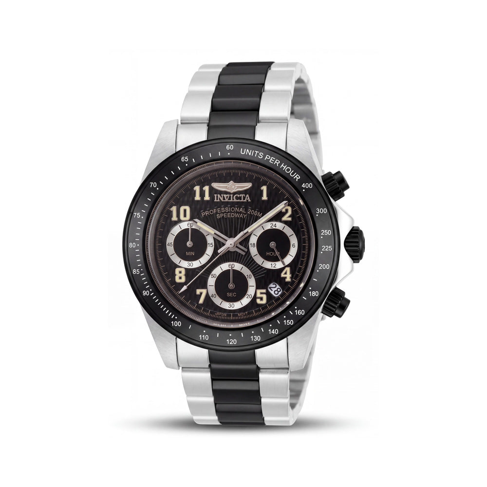 Invicta Speedway 17031 Silver Stainless Steel Men's Watch, 40mm