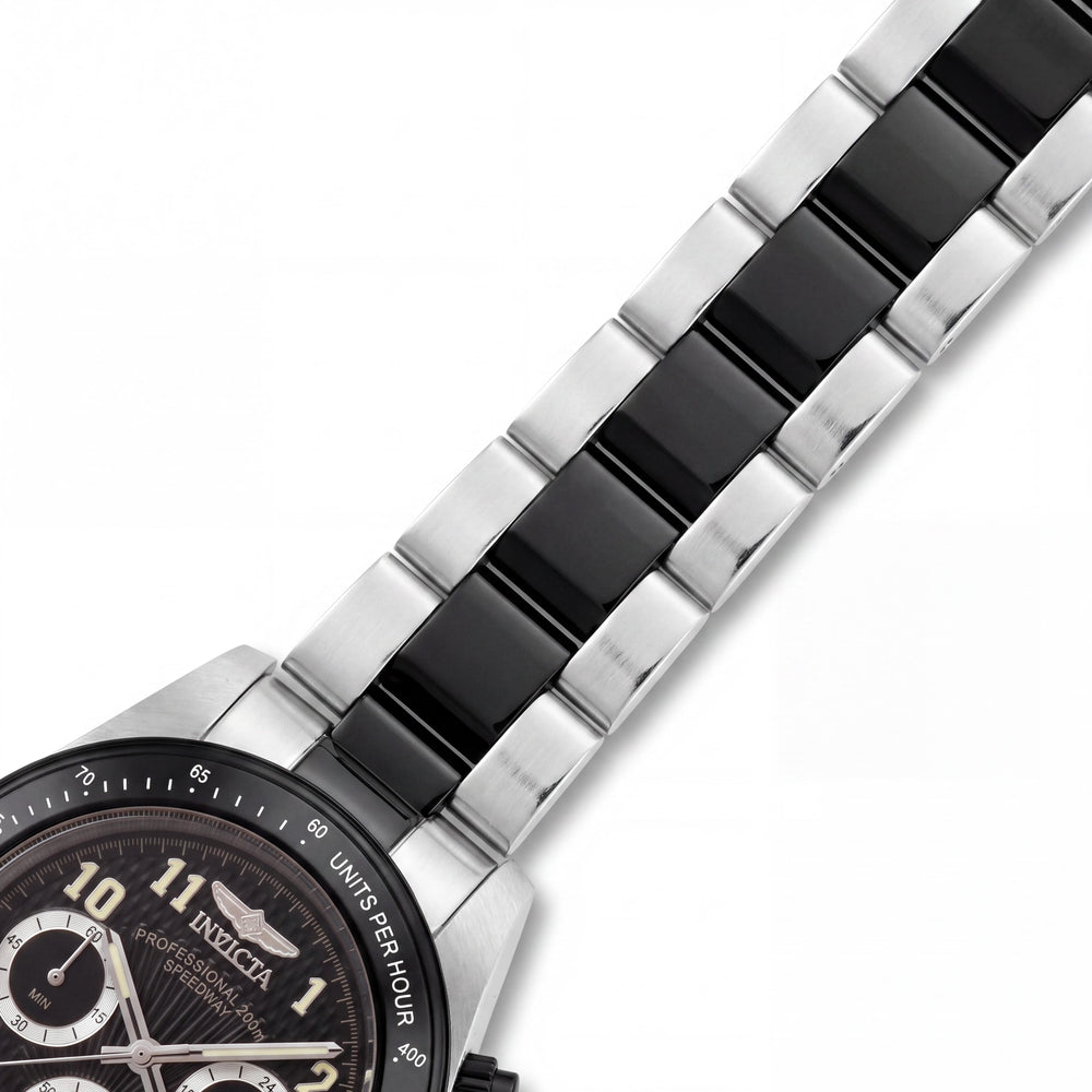 Invicta Speedway 17031 Men's Watch — side view, Stainless Steel case 40mm