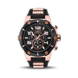 Invicta Speedway 17201 Black Stainless Steel Men's Watch, 44mm