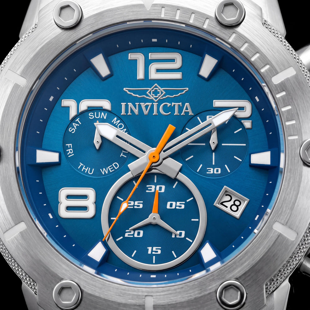 Invicta Speedway 19527 Men's Watch — front view, Quartz movement 40mm