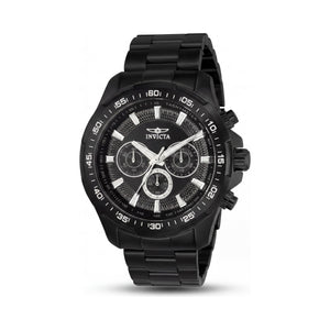 Invicta Speedway 22785 Black Stainless Steel Men's Watch, 48mm