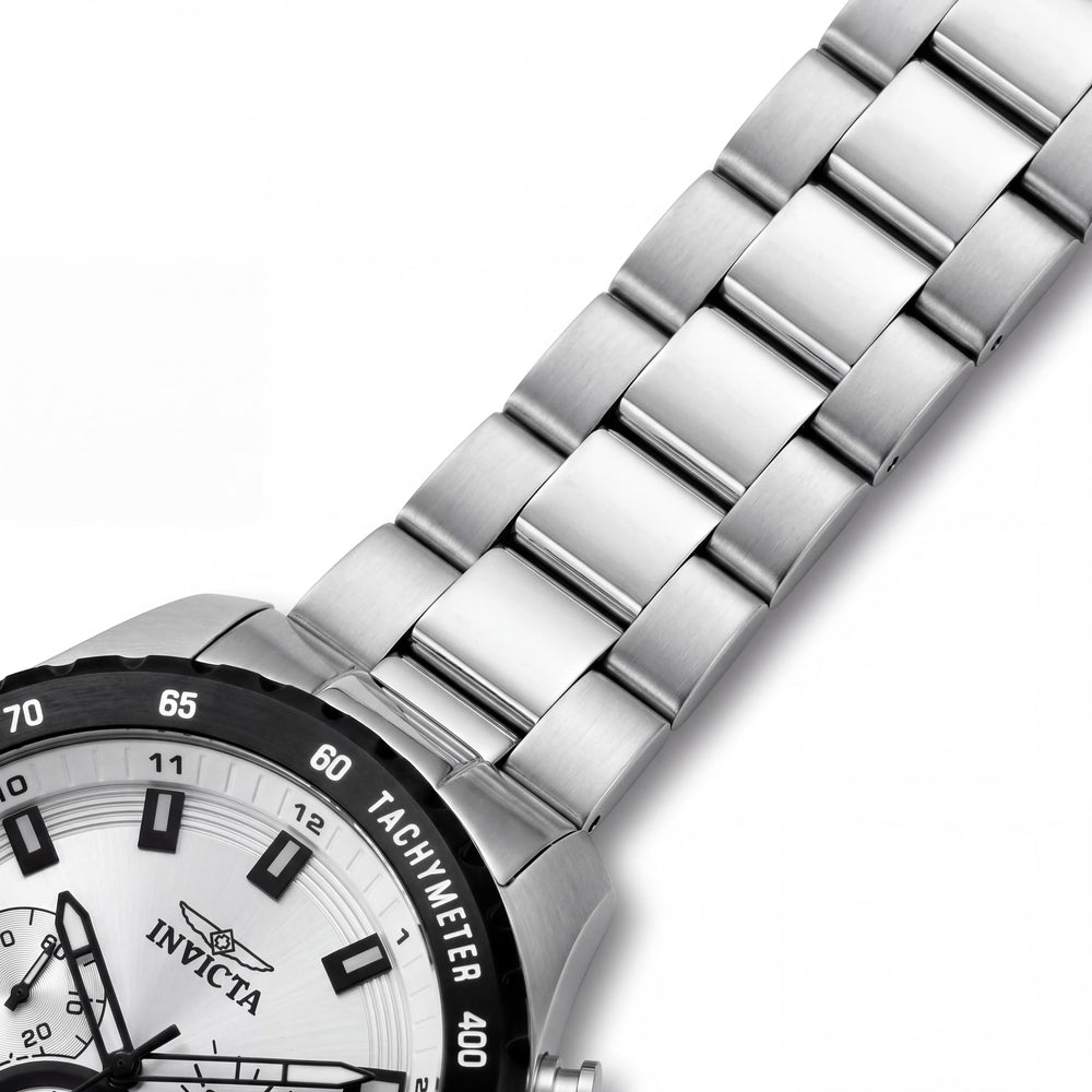 Invicta Speedway 24211 Men's Watch — side view, Stainless Steel case 48mm