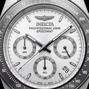 Invicta Speedway 26111 Unisex Watch — front view, Quartz movement 39mm