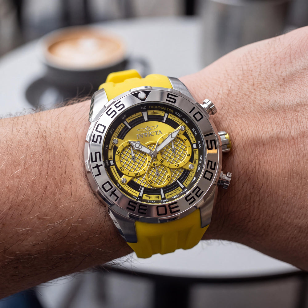 Invicta Speedway 26298 Men's Watch — side view, Stainless Steel case 50mm
