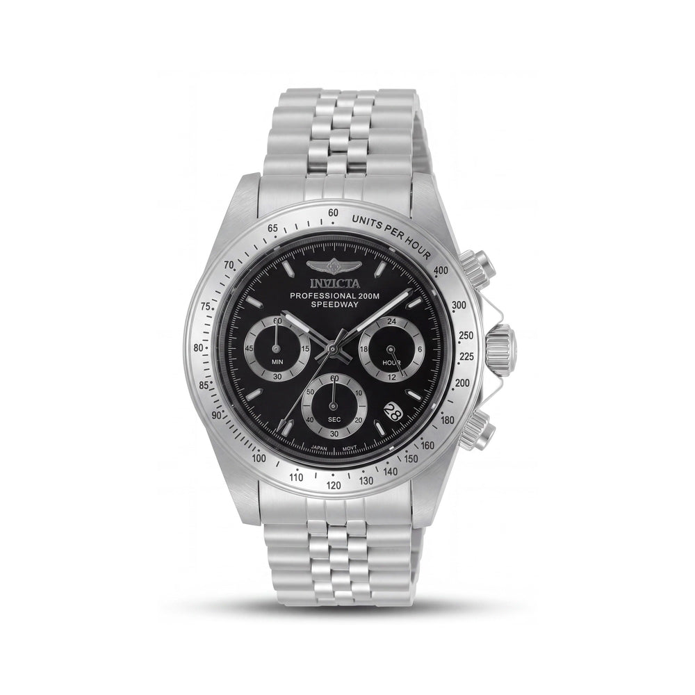 Invicta Speedway 30989 Silver Stainless Steel Unisex Watch, 39mm