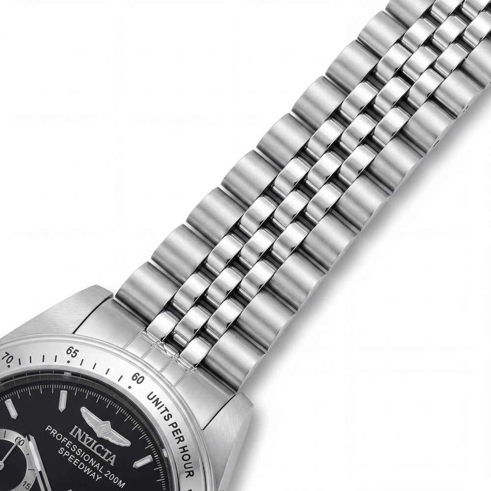 Invicta Speedway 30989 Unisex Watch — side view, Stainless Steel case 39mm