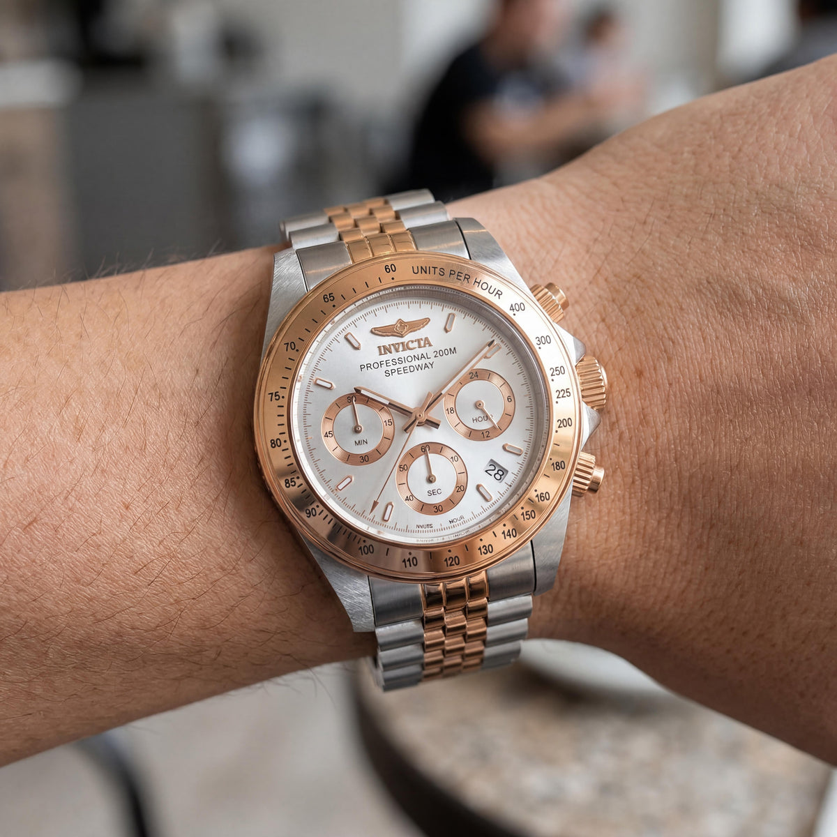 Reloj Invicta Speedway 30995 unisex plateado, 39 mm, Photo 4