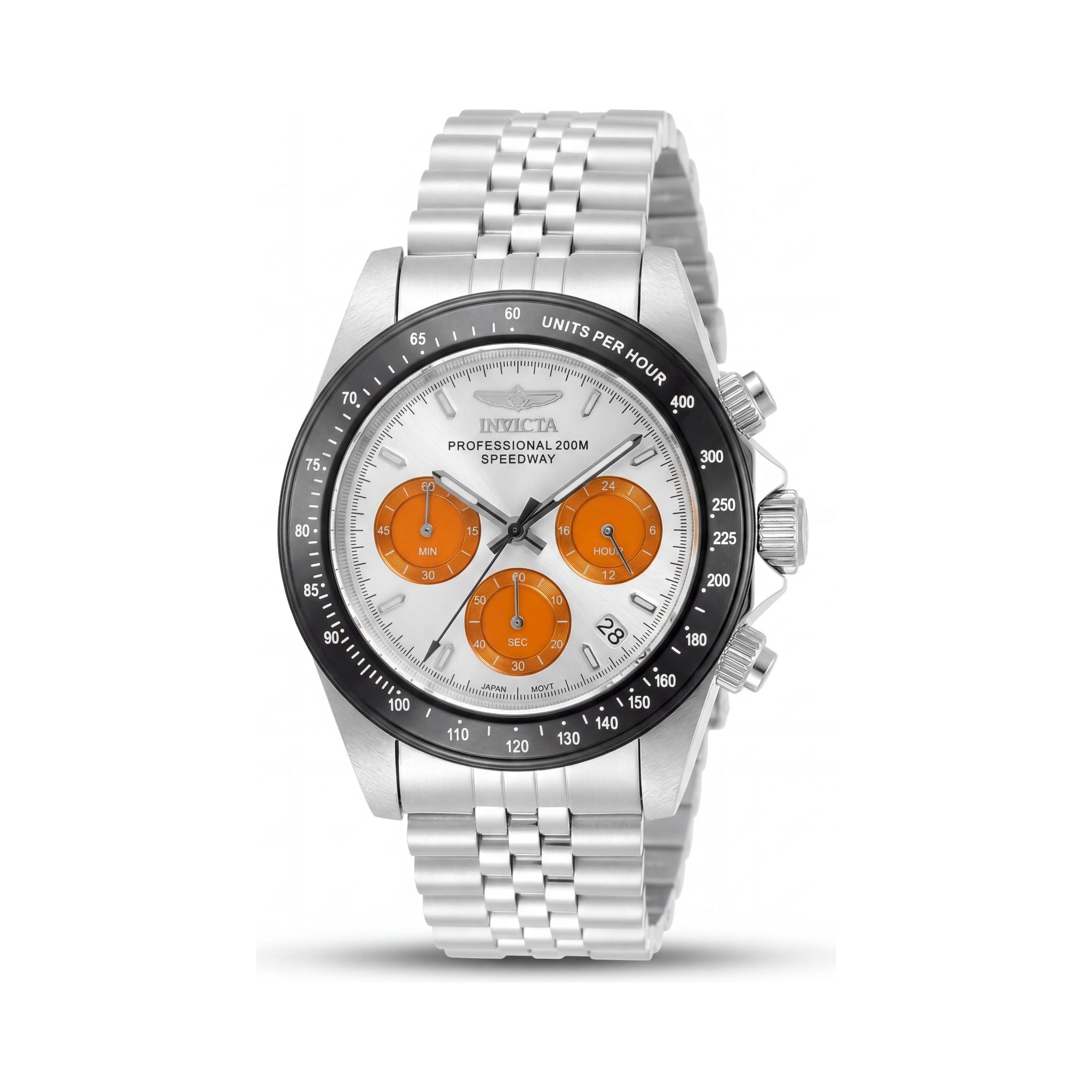 Invicta Speedway 31003 Unisex Watch, Silver Dial Stainless Steel 39mm, Photo 1
