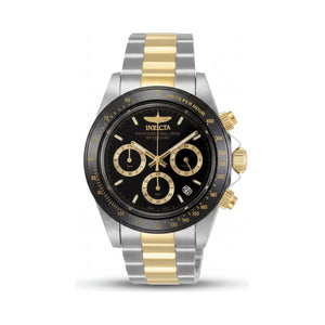 Invicta Speedway 36743 Black Dial Stainless Steel Men's Watch, 39mm