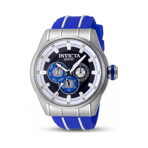 Invicta 49050 Silver Stainless Steel Unisex Watch, 48mm