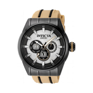 Invicta Speedway 49053 Silver Dial Stainless Steel Unisex Watch, 48mm
