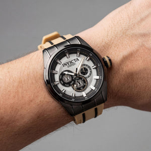 Invicta Speedway 49053 Unisex Watch — side view, Stainless Steel case 48mm