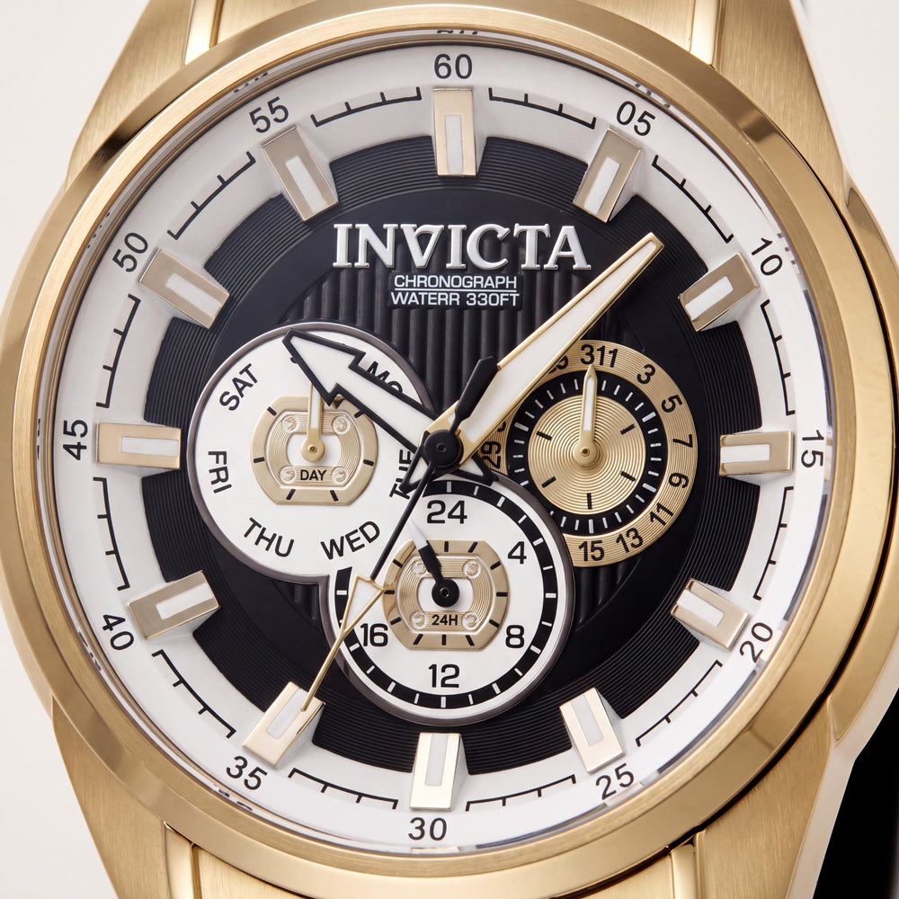 Invicta Speedway 49055 Unisex Watch — front view, Quartz movement 48mm
