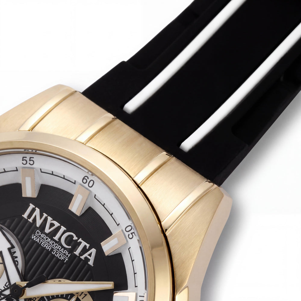 Invicta Speedway 49055 Unisex Watch — side view, Stainless Steel case 48mm