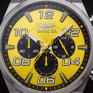 Invicta Speedway 50424 Men's Watch — front view, Quartz movement 44mm