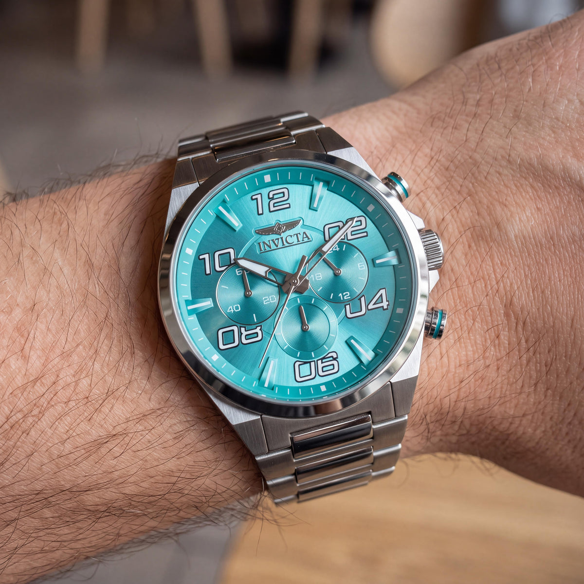 Invicta Speedway 50425 Men's Silver Watch, 44mm, Photo 4