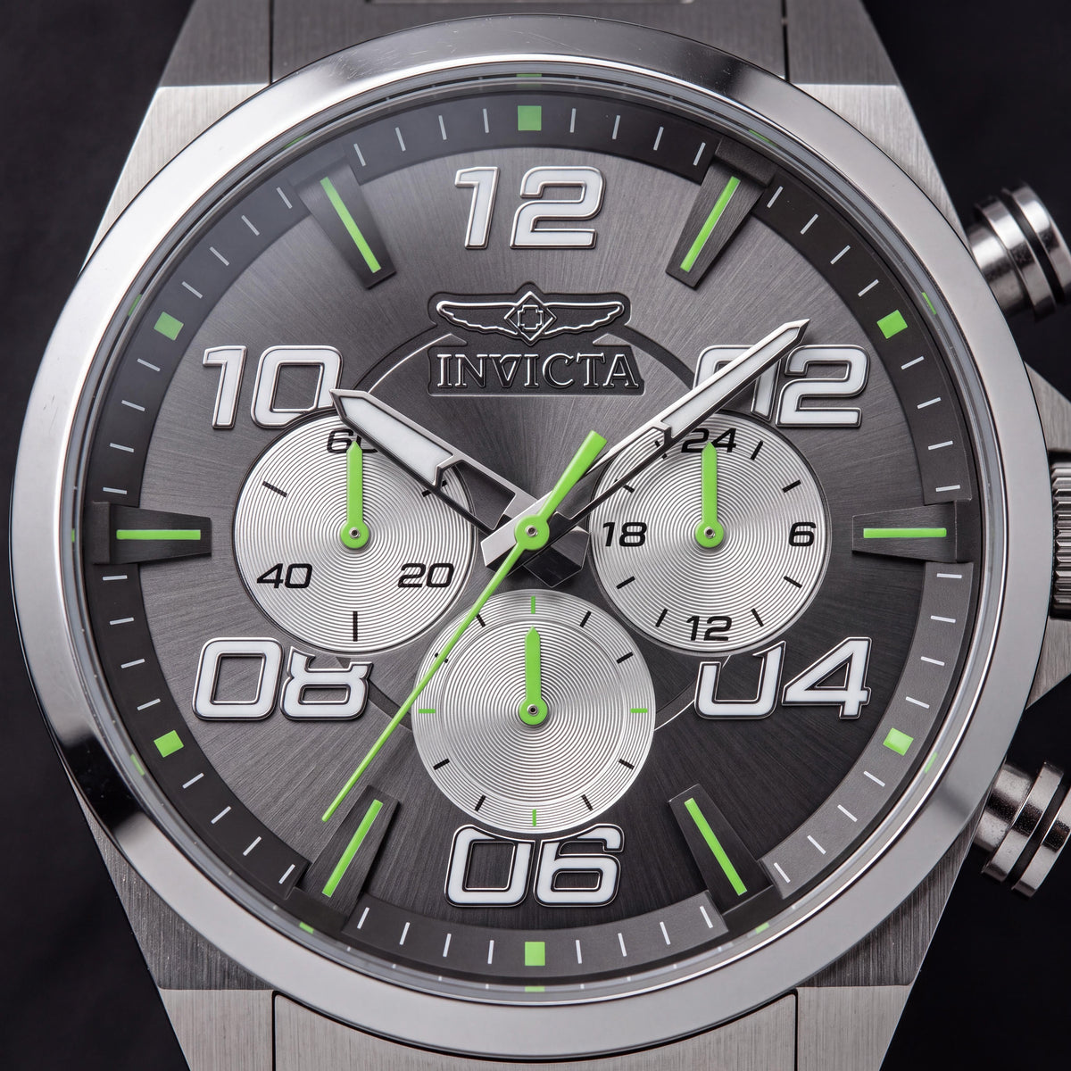 Invicta Speedway 50427 Unisex Silver Watch, 44mm, Photo 2