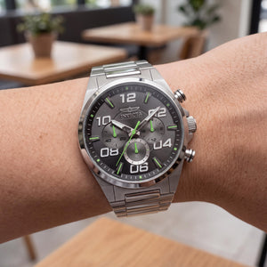 Invicta Speedway 50427 Unisex Watch — wrist wear, Stainless Steel band everyday timepiece