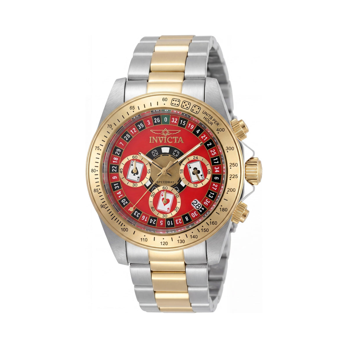 Reloj Invicta Speedway 50495 Unisex Plateado, 39 mm, Photo 1