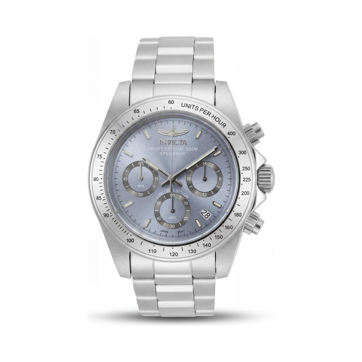 Reloj para hombre Invicta Speedway ILE9211A plateado, 39 mm, Photo 1