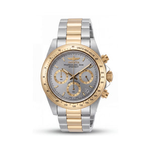 Invicta Speedway ILE9212A Silver Stainless Steel Unisex Watch, 39mm