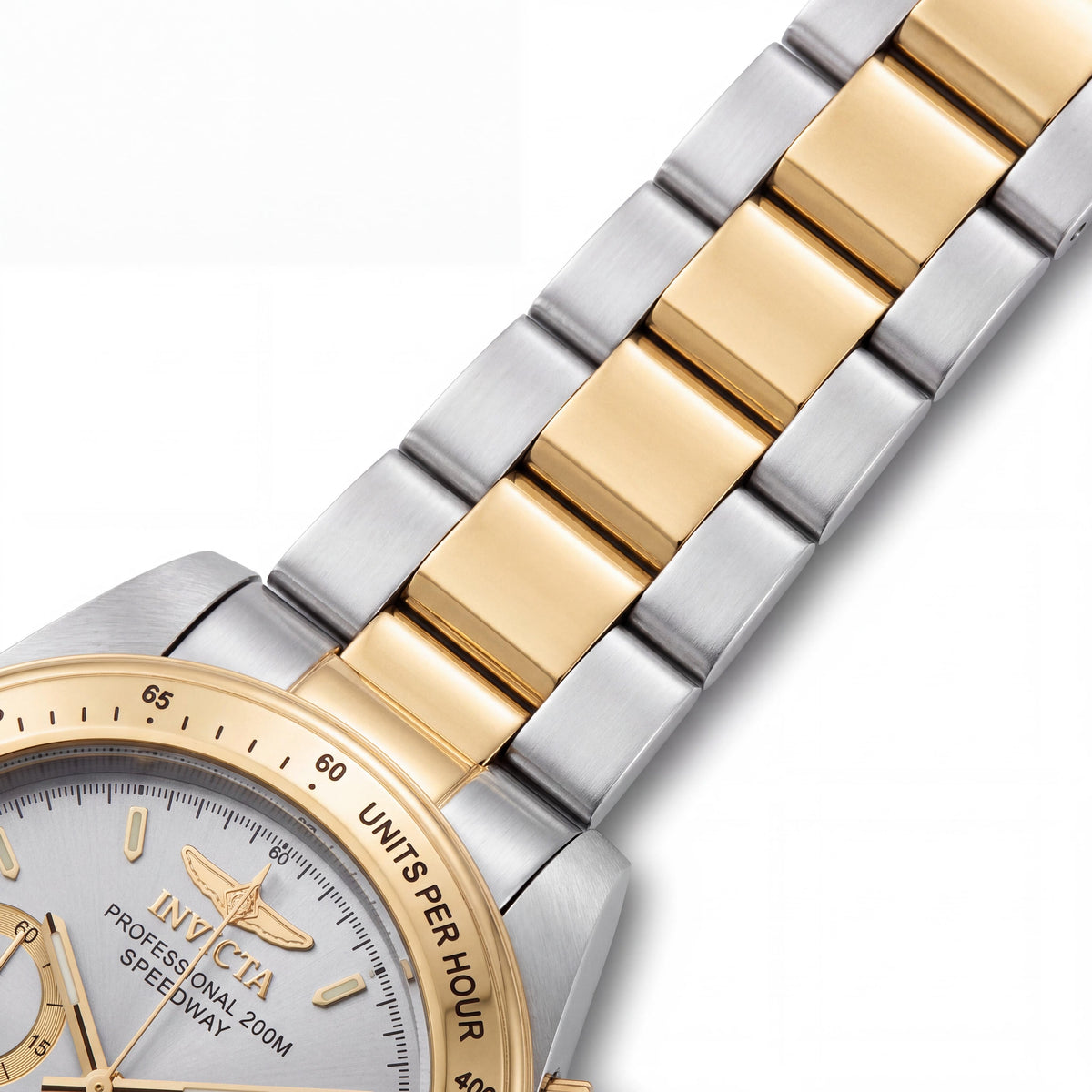 Reloj cronógrafo unisex Invicta Speedway ILE9212A plateado, 39 mm, Photo 3