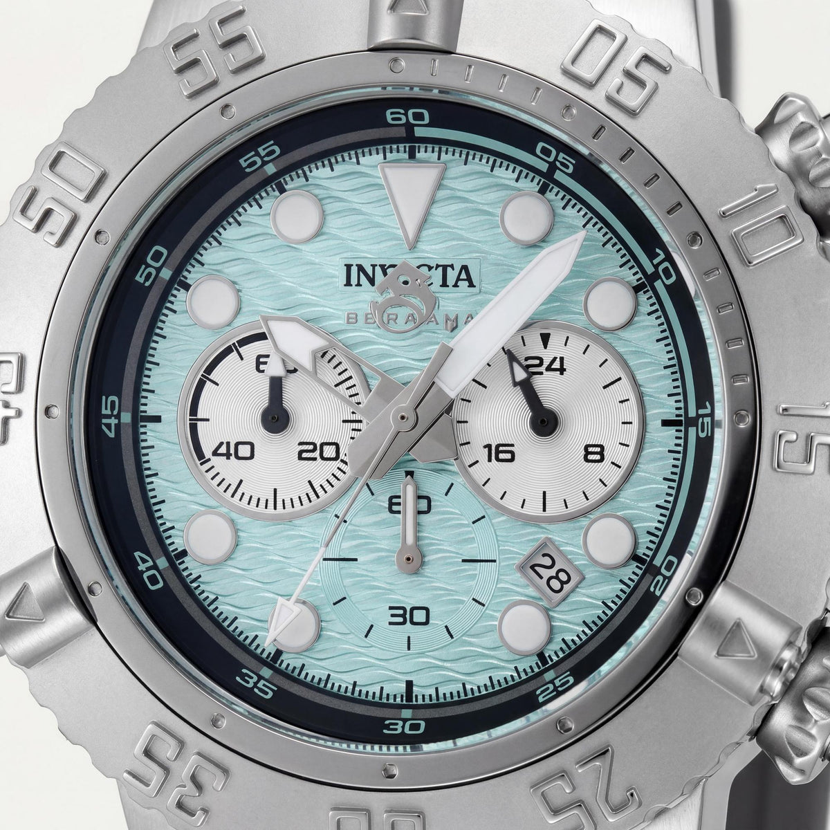 Reloj cronógrafo Invicta para hombre, colección Subaqua IN-47826-AMZUK, con caja de acero inoxidable y esfera azul, 50 mm, Photo 2