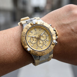 Invicta Subaqua 48553 Unisex Watch — side view, Stainless Steel case 55mm