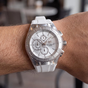 Invicta TM-115215 Men's Watch — side view, Stainless Steel case