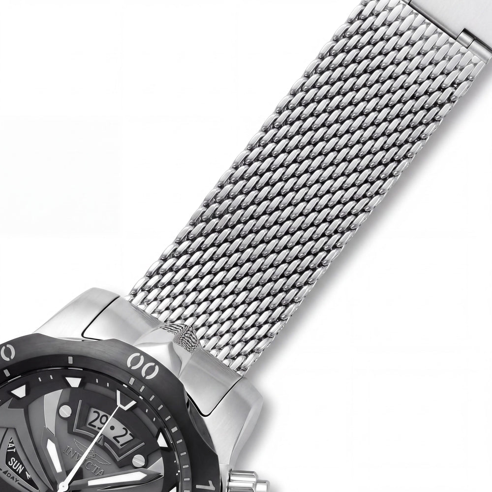 Invicta Venom 48169 Unisex Watch — side view, Stainless Steel case 54mm