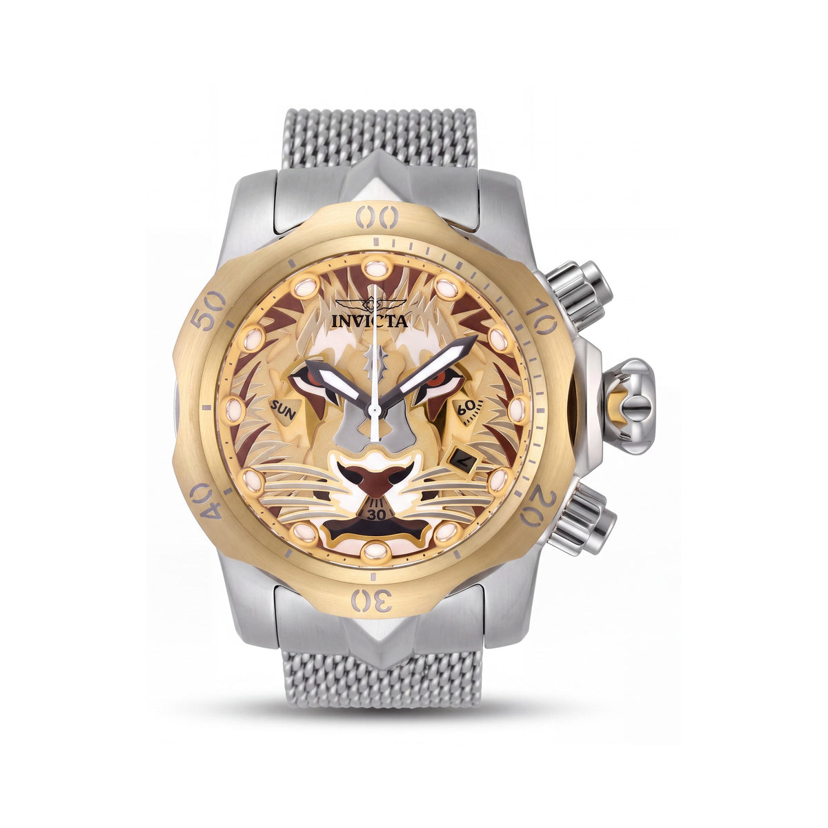 Reloj unisex Invicta Venom 48171 plateado, 54 mm, Photo 1
