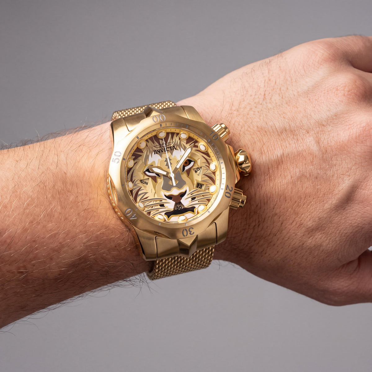 Reloj Invicta Venom 48172 Unisex Dorado, 54mm, Photo 4